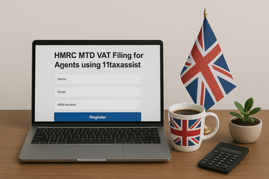 HMRC MTD VAT Filing for Agents using 11taxassist – Step-by-Step